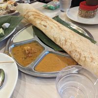 Dosa at Gokul Raas Vegetarian - Little India in Central Singapore