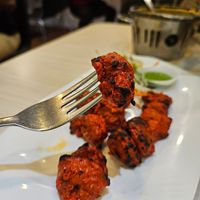 Vegan chicken Tikka  at Gokul Raas Vegetarian - Little India in Central Singapore