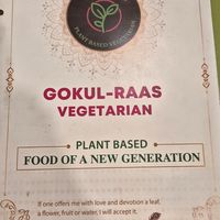  at Gokul Raas Vegetarian - Little India in Central Singapore