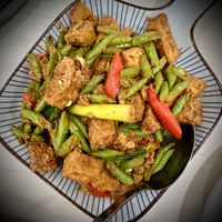 Sambal Goreng  at Gokul Raas Vegetarian - Little India in Central Singapore