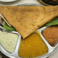 Masala dosa at Gokul Raas Vegetarian - Little India in Central Singapore