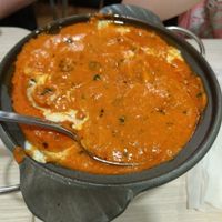 Butter chicken at Gokul Raas Vegetarian - Little India in Central Singapore