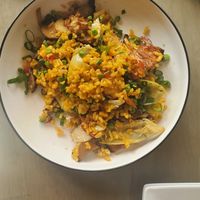 Vegan Paella at Red Lotus in Ann Arbor