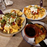 Nachos, patatas bravas & mushroom tacos #Veganuary at Revolución de Cuba in Reading