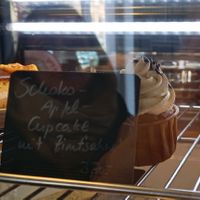 Vegan chocolate cupcake at Karl Mag‘s Süß  in Chemnitz