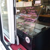 vegan sorbets - sold at the ice cream window at Karl Mag‘s Süß  in Chemnitz