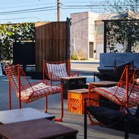 mu.sō coffee terrace  at mu.sō coffee  in Los Angeles