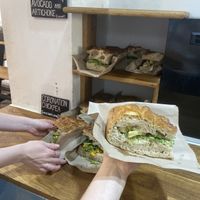 artichoke foccacia (this one actually had artichokes in)  at Chaya Canteen in Bristol