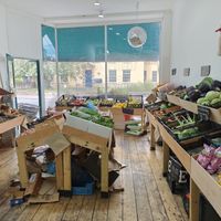 Beautiful greengrocery at Chaya Canteen in Bristol