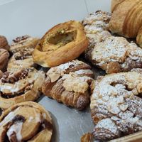 Beautiful pastries at Chaya Canteen in Bristol
