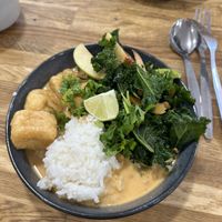 Thai curry (gf)  at Chaya Canteen in Bristol