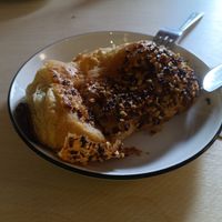 Chocolate neopolitan at Black Cat Santiago in Santiago De Compostela