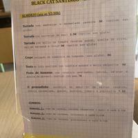   at Black Cat Santiago in Santiago De Compostela