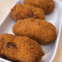 Croquettes at Black Cat Santiago in Santiago De Compostela