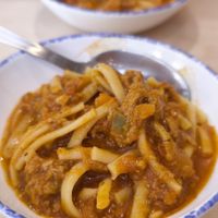 Spaguetti at Black Cat Santiago in Santiago De Compostela