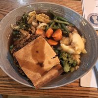 Minced "Beef" and Mushroom Pie at The General Eliott in Uxbridge