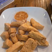 Fried Tofu with peanut sauce at TipThai Thai Cuisine in Washington
