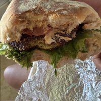 Burger  at vegantamarindo in Tamarindo