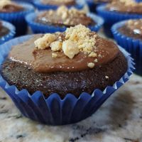 Gluten Free Peanut butter Cupcakes at vegantamarindo in Tamarindo