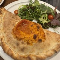 Calzone vegan  at Pizza Wawa in Paris