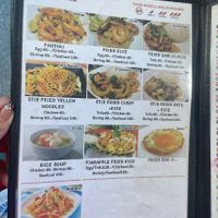 Menu  at The Best One PadThai in Ao Nang