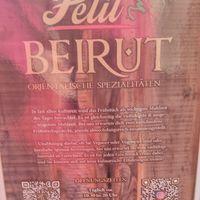 menu intro #Veganuary at Petit Beirut - Neumünster in Neumuenster