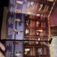 Drink menu  at Monkey Thief in New York City