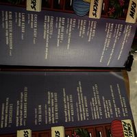 Food menu  at Monkey Thief in New York City