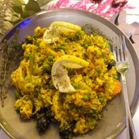 Paella at Healthy Port in Dortmund