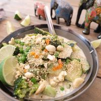 Thai Green-Curry at Healthy Port in Dortmund