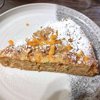 Carrot cake at La Sauterelle in Toulouse