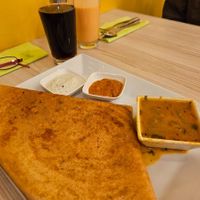 Dosa wirh potatoe at Madras Mania in Heidelberg