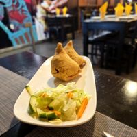 Samosas at The Taj Cuisine in Porto
