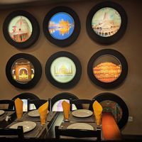 Decor. at The Taj Cuisine in Porto