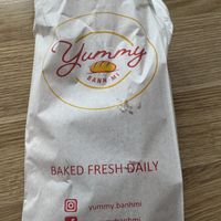 Crispy tofu banh mi   at Yummy Banh Mi  in Camberwell