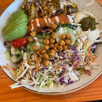 My bowl with avocado at Life Alive Organic Cafe Union Square  in Somerville