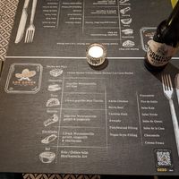 The menu! (Also available online with more dishes) at Los Locos Mexican Street Food in Vienna