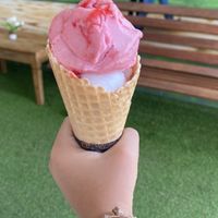 Cascão e cestinha também são veganos!!!   at Santa Rita Sorveteria  in Indaiatuba