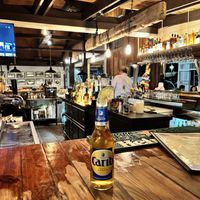 Cold one😄 at Aziana in Philipsburg