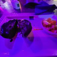 Vegan chocolate cake at Lords Restaurant Complex in Negombo