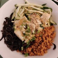 Mapo tofu at Susu Vegan Food in Berlin