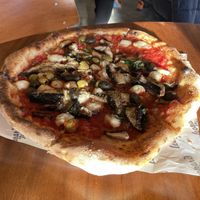 Large: probably 12”   at Leopard Pie in Salford