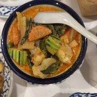 Red Thai Curry  at Auntie's Thai Restaurant in St Neots