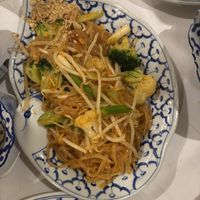 Pad Thai Noodles (no egg)  at Auntie's Thai Restaurant in St Neots