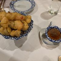 Vegetable tempura  at Auntie's Thai Restaurant in St Neots