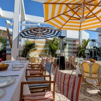 Outdoor seating at La Baia Dubai in Dubai
