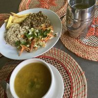   at Govinda's in Barranquilla