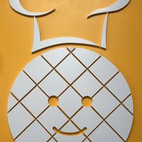 Logo on the wall   at Mr Stroopwafel in Petaluma