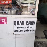 Stall #Veganuary at Quán Chay in Ho Chi Minh City