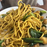 Tofu yellow noodles  at Komol Corner 7 in Phang Nga